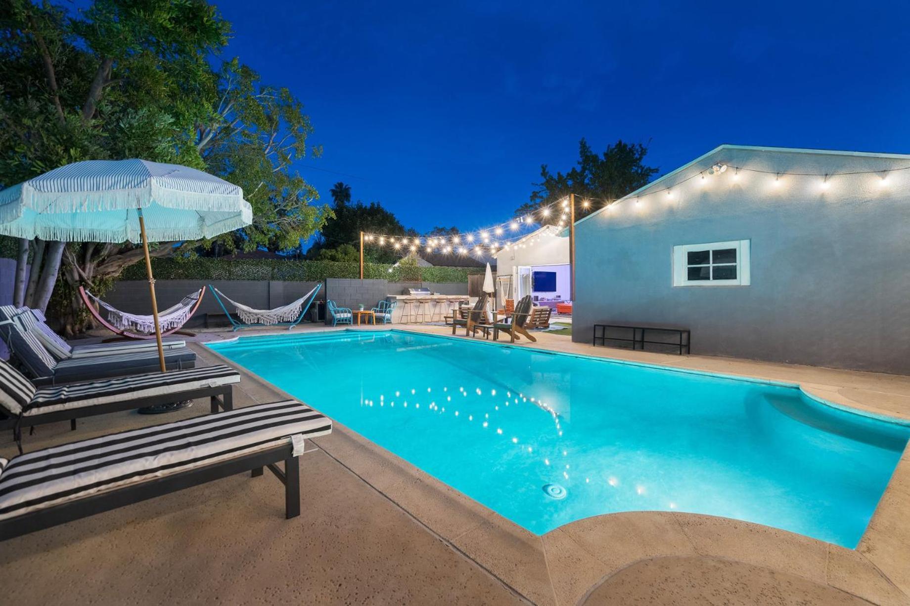 Angel&Rose Universal Hollywood Heated Pool House King Bed Los Ángeles Exterior foto