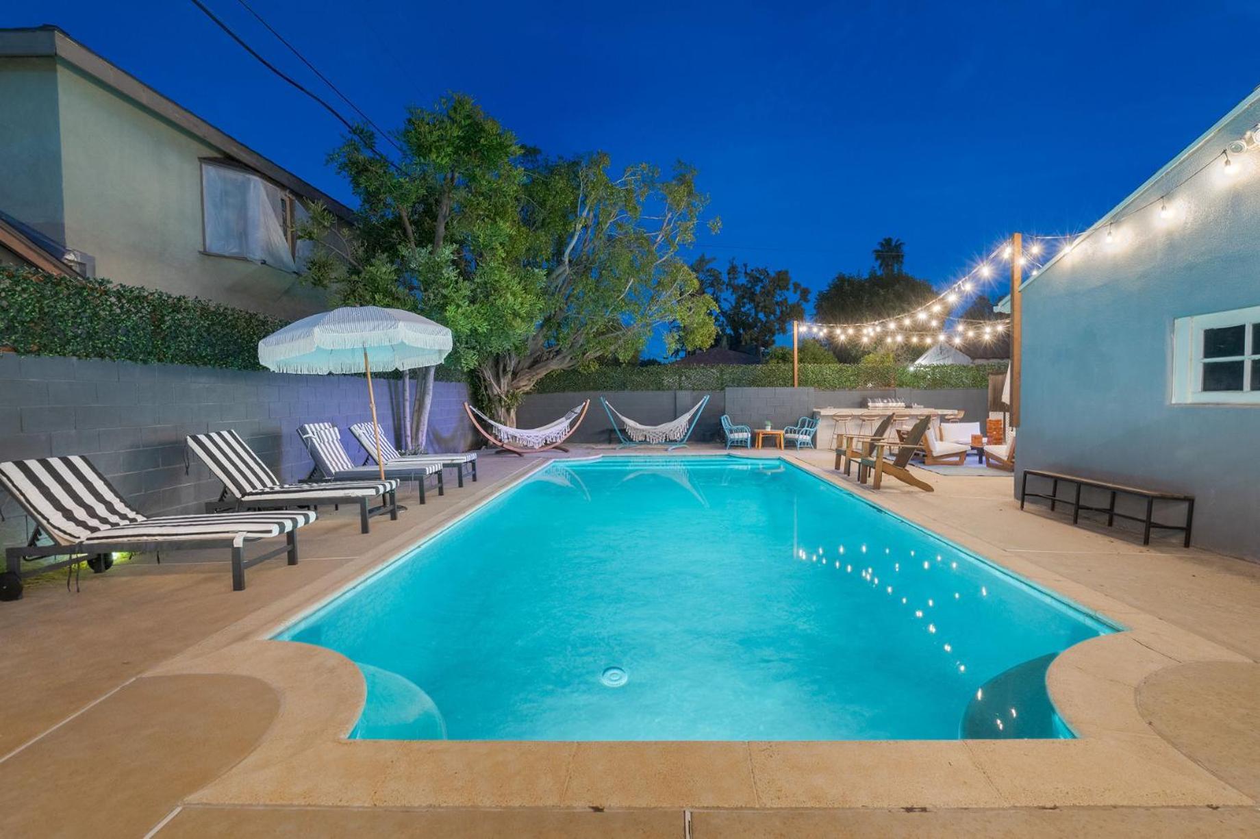 Angel&Rose Universal Hollywood Heated Pool House King Bed Los Ángeles Exterior foto